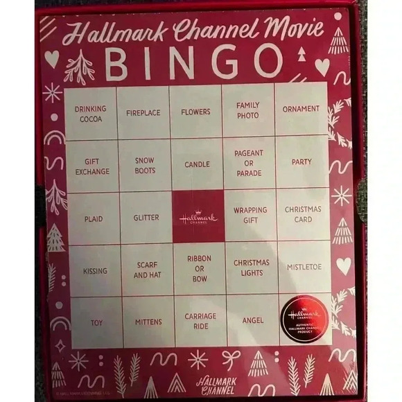 BINGO Hallmark Channel Movie Tear-Off Bingo Pad New in Box - Picture 1 of 2